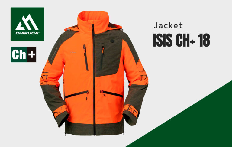 Isis, the bramble and thorn-resistant jacket from Chiruca®, certified as High Visibility PPE